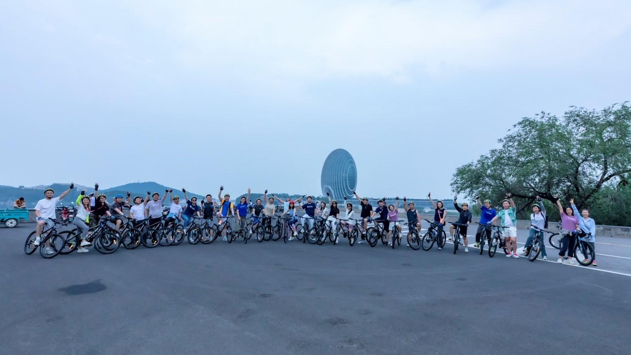 「騎行雁棲湖，凝聚團隊力！」 一日騎行團建，挑戰(zhàn)與美景同行！