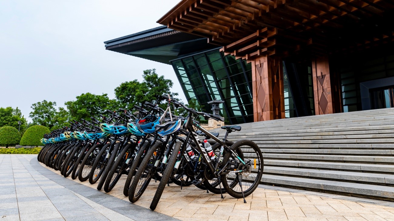 「騎行雁棲湖，凝聚團隊力！」 一日騎行團建，挑戰(zhàn)與美景同行！