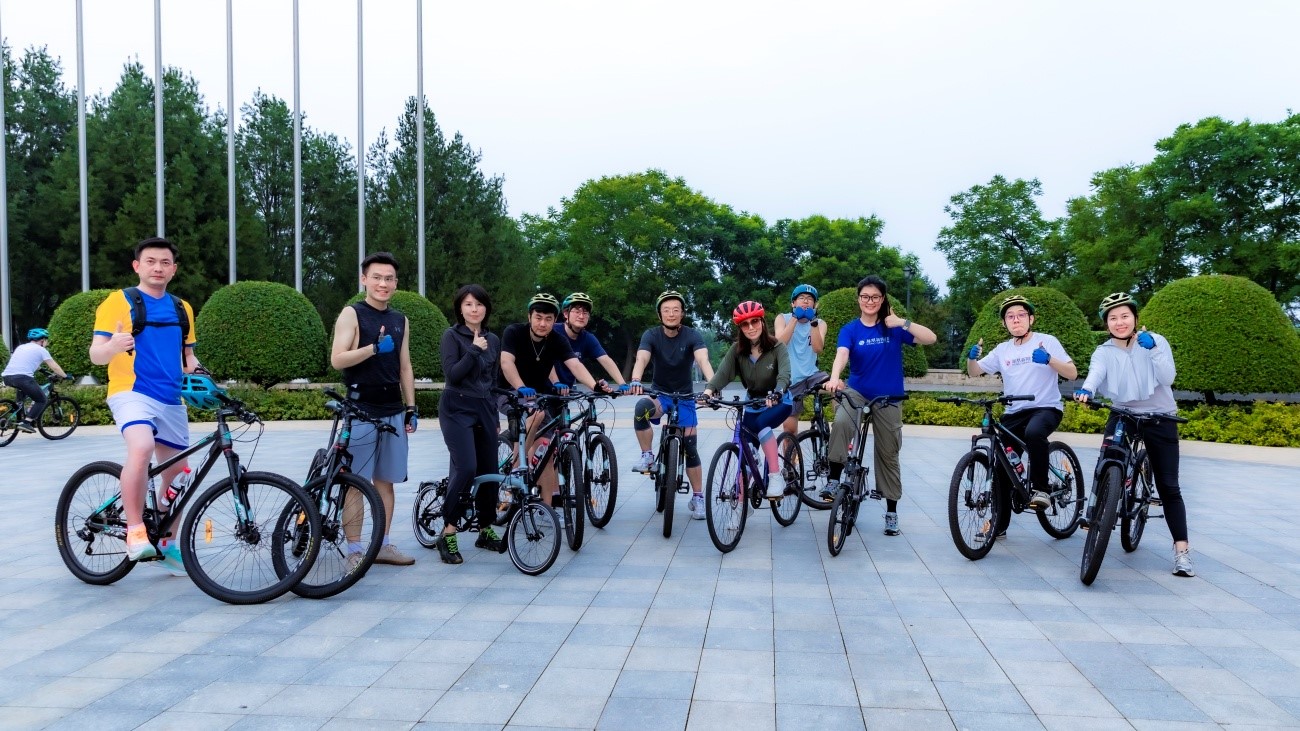 「騎行雁棲湖，凝聚團隊力！」 一日騎行團建，挑戰(zhàn)與美景同行！