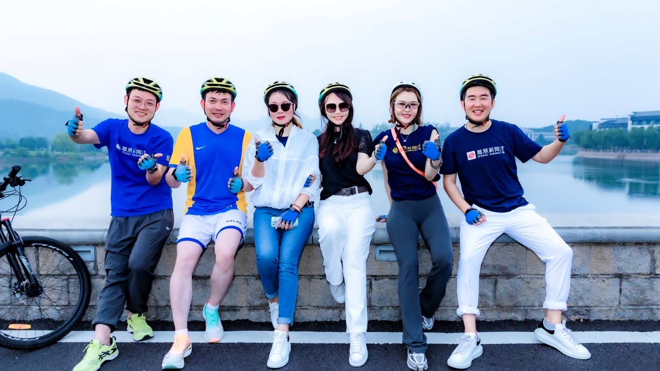 「騎行雁棲湖，凝聚團隊力！」 一日騎行團建，挑戰(zhàn)與美景同行！